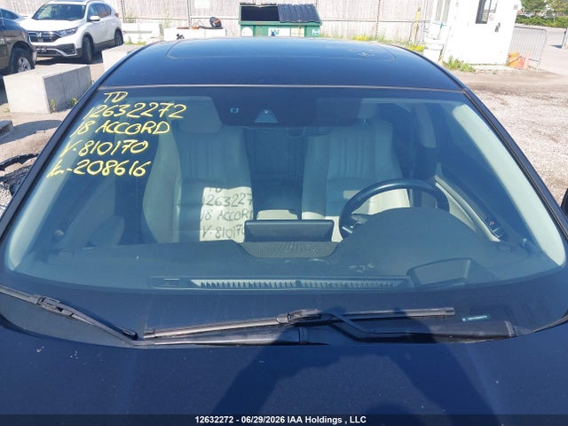 Продаж на аукціоні авто 2018 Honda Accord Touring, vin: 1HGCV1F99JA810170, номер лоту: 12632272
