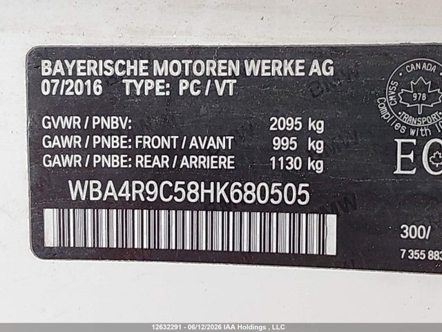 BMW 430i Xdrive 2017 WBA4R9C58HK680505 Image 9