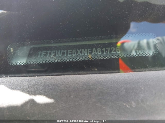 1FTFW1E5XNFA81726 Ford F150 Supercrew