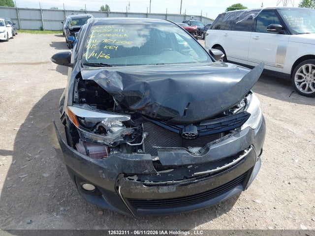 12632311 :رقم المزاد ، 2T1BURHE0GC704202 vin ، 2016 Toyota Corolla L/le/le Pls/prm/s/s Pls مزاد بيع