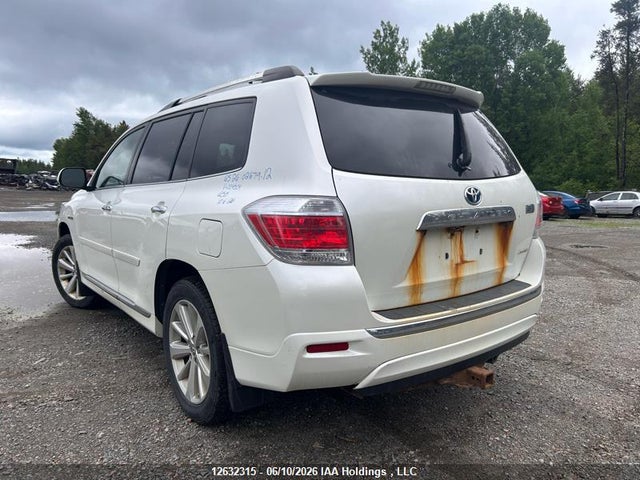 12632315 :رقم المزاد ، JTEDC3EH6C2004504 vin ، 2012 Toyota Highlander Hybrid Limited مزاد بيع