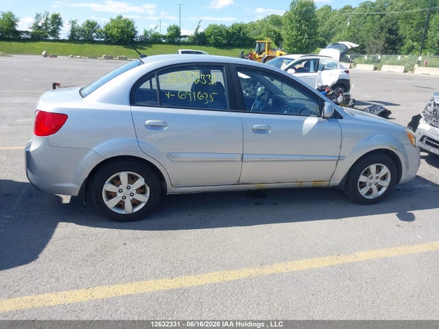 12632331 :رقم المزاد ، KNADH4B34A6691635 vin ، 2010 Kia Rio Ex/ex Convenience/ex-convenience مزاد بيع