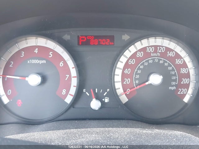 12632331 :رقم المزاد ، KNADH4B34A6691635 vin ، 2010 Kia Rio Ex/ex Convenience/ex-convenience مزاد بيع