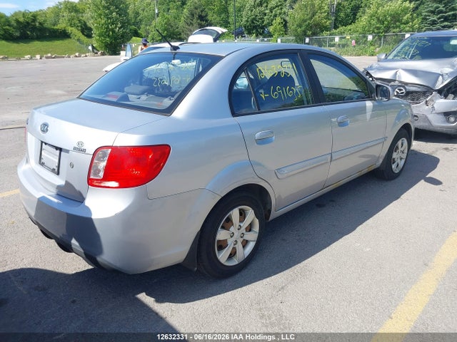 12632331 :رقم المزاد ، KNADH4B34A6691635 vin ، 2010 Kia Rio Ex/ex Convenience/ex-convenience مزاد بيع