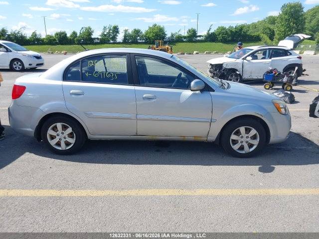 12632331 :رقم المزاد ، KNADH4B34A6691635 vin ، 2010 Kia Rio Ex/ex Convenience/ex-convenience مزاد بيع