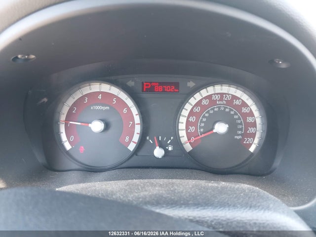 12632331 :رقم المزاد ، KNADH4B34A6691635 vin ، 2010 Kia Rio Ex/ex Convenience/ex-convenience مزاد بيع