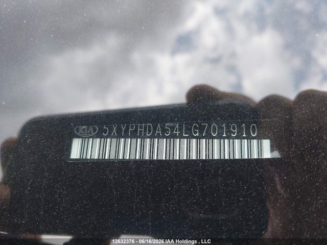 2020 Kia Sorento 3.3l Ex/3.3l Ex+ მანქანა იყიდება აუქციონზე, vin: 5XYPHDA54LG701910, აუქციონის ნომერი: 12632376