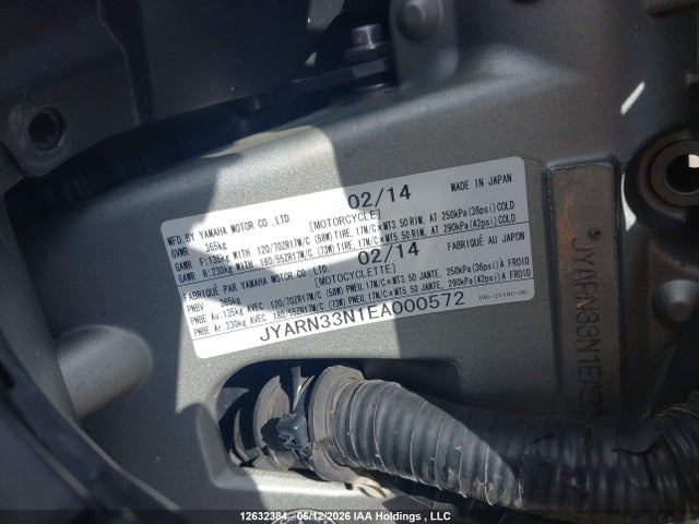 Yamaha FZ09 2014 JYARN33N1EA000572 Image 10