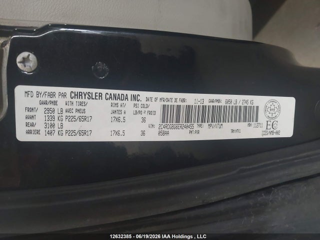 Dodge Grand Caravan 2014 2C4RDGBG6ER240455 Image 17