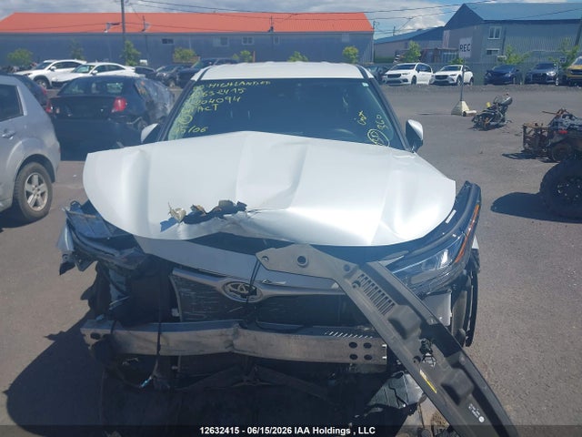 12632415 :رقم المزاد ، 5TDBZRBH9NS204094 vin ، 2022 Toyota Highlander مزاد بيع