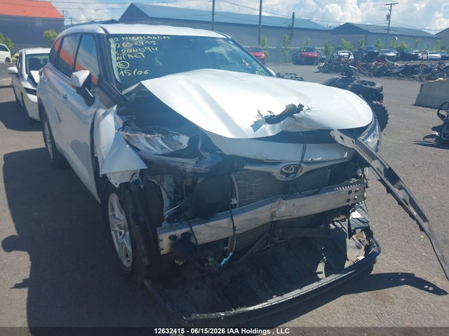 12632415 :رقم المزاد ، 5TDBZRBH9NS204094 vin ، 2022 Toyota Highlander مزاد بيع