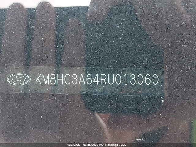 12632427 :رقم المزاد ، KM8HC3A64RU013060 vin ، 2024 Hyundai Kona Sel مزاد بيع