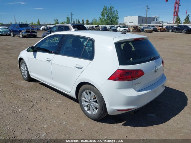 2015 Volkswagen Golf 1.8 Tsi Comfortline/1.8 Tsi Highline/1.8 Tsi Trendline მანქანა იყიდება აუქციონზე, vin: 3VW217AU3FM045498, აუქციონის ნომერი: 12629184