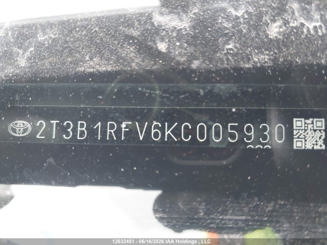 Toyota RAV4 LE 2019 2T3B1RFV6KC005930 Image 19