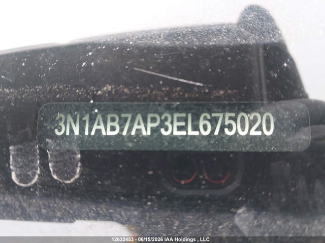 Продажа на аукционе авто 2014 Nissan Sentra S/sv/sr/sl, vin: 3N1AB7AP3EL675020, номер лота: 12632453
