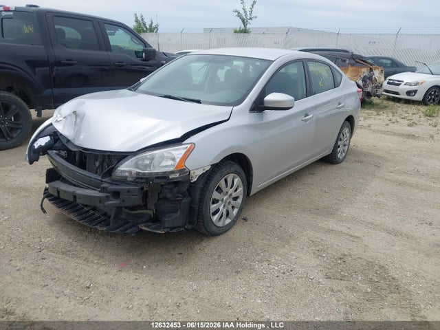 Продажа на аукционе авто 2014 Nissan Sentra S/sv/sr/sl, vin: 3N1AB7AP3EL675020, номер лота: 12632453