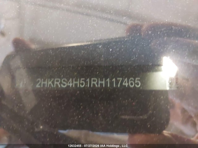 2HKRS4H51RH117465 Honda Cr-v Sport