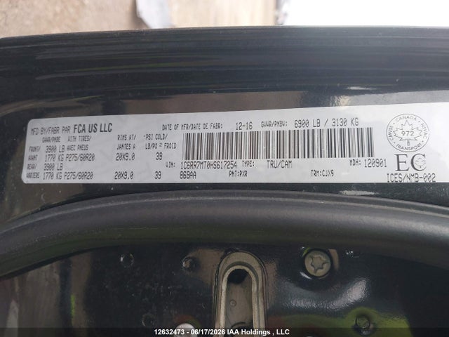 RAM 1500 Sport 2017 1C6RR7MT0HS617254 Image 19