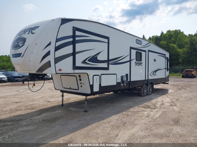 2018 Forest River Sabre 38dbq მანქანა იყიდება აუქციონზე, vin: 4X4FSRM24JR001180, აუქციონის ნომერი: 12632475