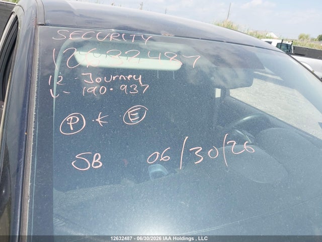 Aukcja sprzedaży 2012 Dodge Journey Cvp/se Plus, vin: 3C4PDCAB3CT190937, numer aukcji: 12632487