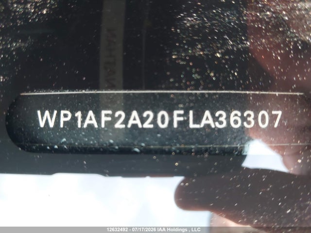 Продаж на аукціоні авто 2015 Porsche Cayenne, vin: WP1AF2A20FLA36307, номер лоту: 12632492