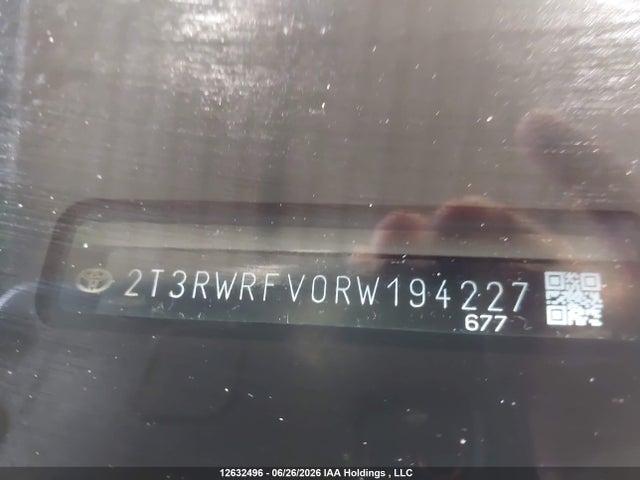 Продаж на аукціоні авто 2024 Toyota Rav4 Xle/woodland Edition, vin: 2T3RWRFV0RW194227, номер лоту: 12632496
