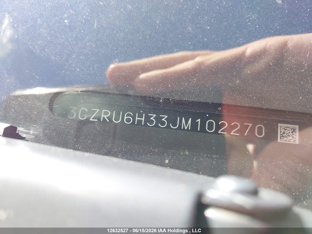 2018 Honda Hr-v Lx მანქანა იყიდება აუქციონზე, vin: 3CZRU6H33JM102270, აუქციონის ნომერი: 12632527