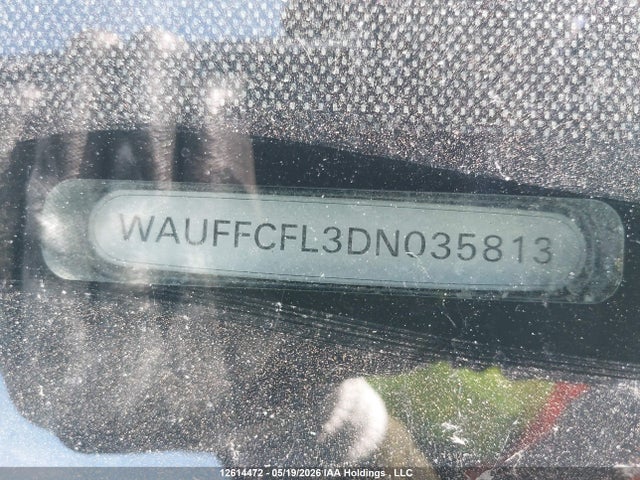 Продаж на аукціоні авто 2013 Audi A4 2.0t Premium, vin: WAUFFCFL3DN035813, номер лоту: 12614472