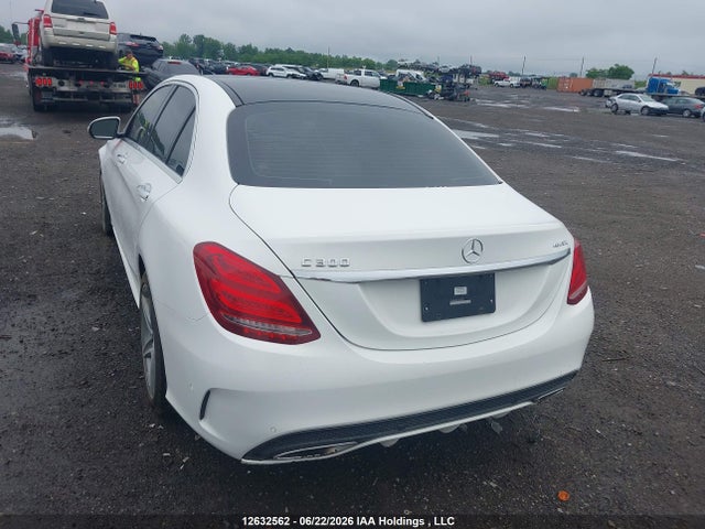 Продаж на аукціоні авто 2015 Mercedes-benz C 300 4matic, vin: 55SWF4KB9FU044182, номер лоту: 12632562