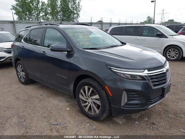 Продаж на аукціоні авто 2022 Chevrolet Equinox Lt, vin: 2GNAXUEV9N6115746, номер лоту: 12632567
