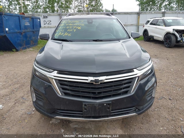 12632567 :رقم المزاد ، 2GNAXUEV9N6115746 vin ، 2022 Chevrolet Equinox Lt مزاد بيع