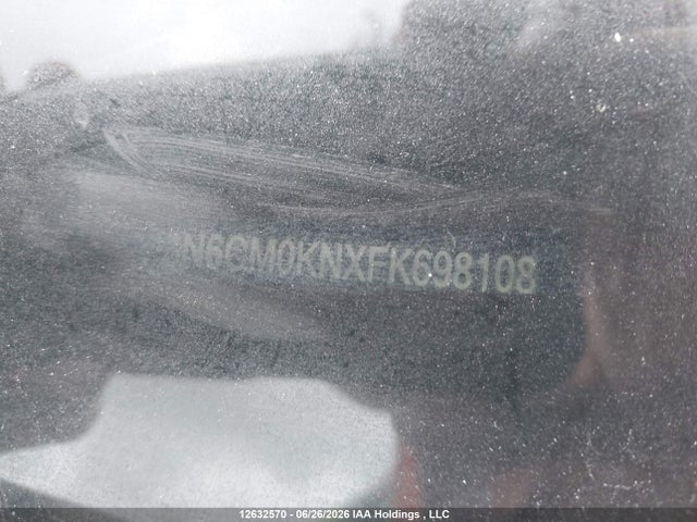 Aukcja sprzedaży 2015 Nissan Nv200 2.5s/2.5sv, vin: 3N6CM0KNXFK698108, numer aukcji: 12632570