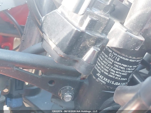 Kawasaki EX400 2018 JKAEXKG15JDA10834 Image 14