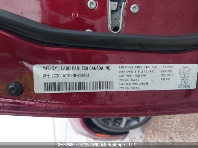 Chrysler 300 Touring-l 2022 2C3CCADG2NH209801 Image 10