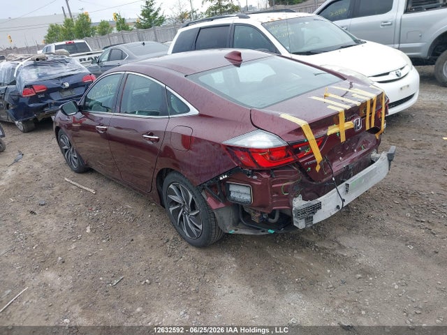 2019 Honda Insight Touring მანქანა იყიდება აუქციონზე, vin: 19XZE4F72KE400088, აუქციონის ნომერი: 12632592