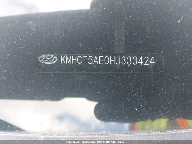 2017 Hyundai Accent Se მანქანა იყიდება აუქციონზე, vin: KMHCT5AE0HU333424, აუქციონის ნომერი: 12632603