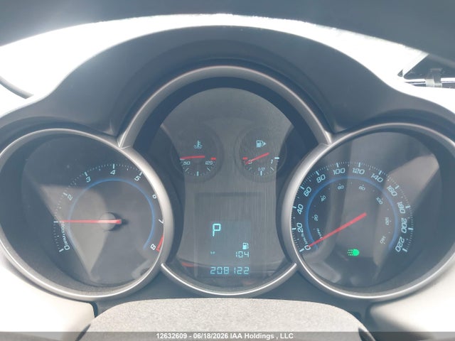 12632609 :رقم المزاد ، 1G1PA5SH0B7130598 vin ، 2011 Chevrolet Cruze Ls مزاد بيع