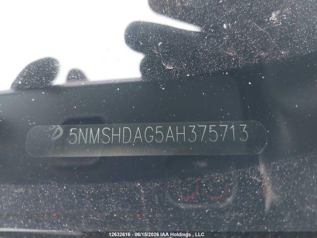 12632616 :رقم المزاد ، 5NMSHDAG5AH375713 vin ، 2010 Hyundai Santa Fe Limited 3.5 مزاد بيع