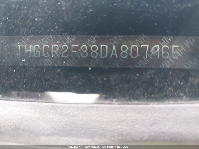 Продажа на аукционе авто 2013 Honda Accord Lx, vin: 1HGCR2F38DA807965, номер лота: 12632677