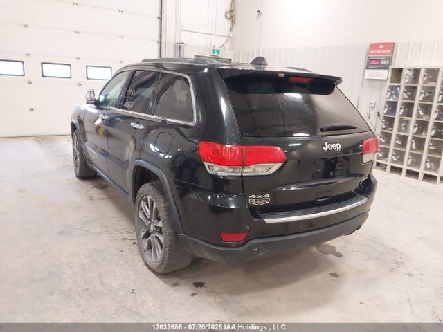 12632686 :رقم المزاد ، 1C4RJFBGXJC233322 vin ، 2018 Jeep Grand Cherokee Limited مزاد بيع