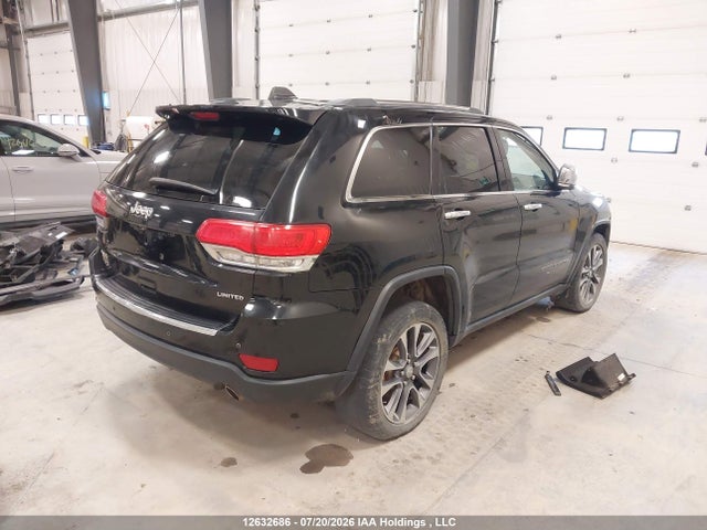 12632686 :رقم المزاد ، 1C4RJFBGXJC233322 vin ، 2018 Jeep Grand Cherokee Limited مزاد بيع