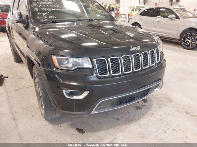12632686 :رقم المزاد ، 1C4RJFBGXJC233322 vin ، 2018 Jeep Grand Cherokee Limited مزاد بيع