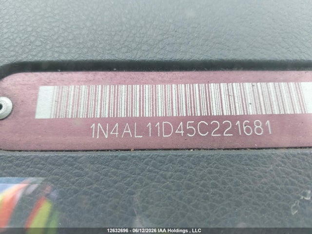 Aukcja sprzedaży 2005 Nissan Altima S/sl, vin: 1N4AL11D45C221681, numer aukcji: 12632696
