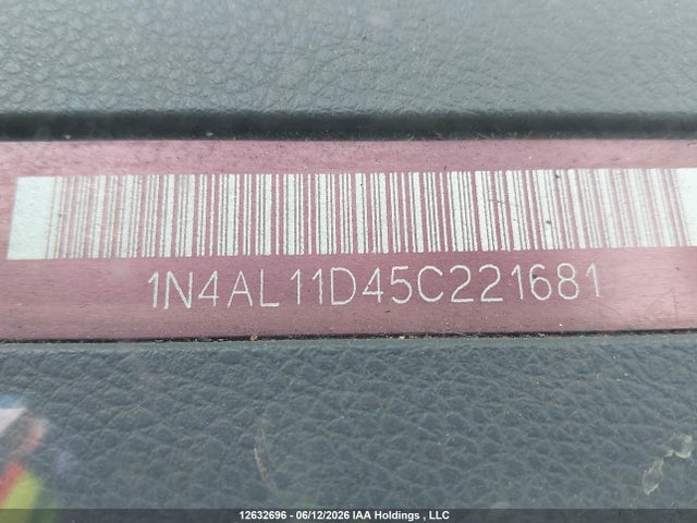Aukcja sprzedaży 2005 Nissan Altima S/sl, vin: 1N4AL11D45C221681, numer aukcji: 12632696