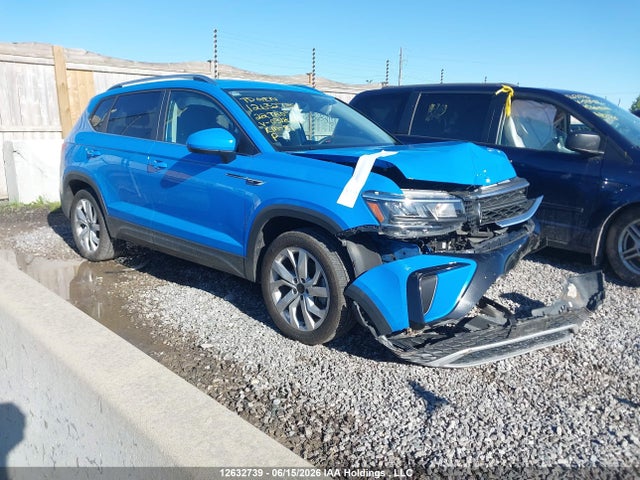 Продажа на аукционе авто 2022 Volkswagen Taos Comfortline, vin: 3VVLX7B29NM031821, номер лота: 12632739
