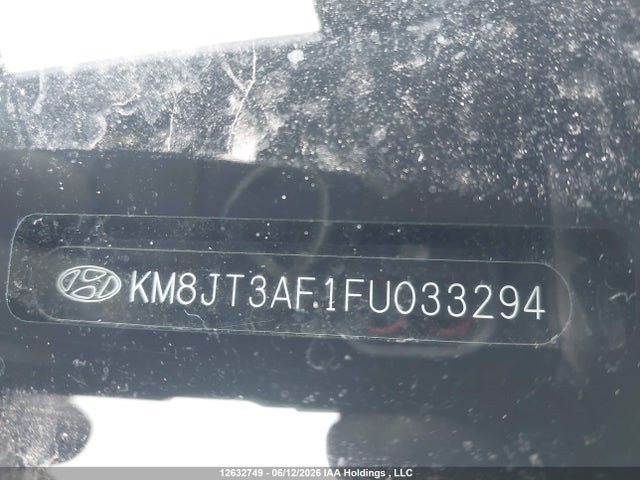 12632749 :رقم المزاد ، KM8JT3AF1FU033294 vin ، 2015 Hyundai Tucson Gls مزاد بيع