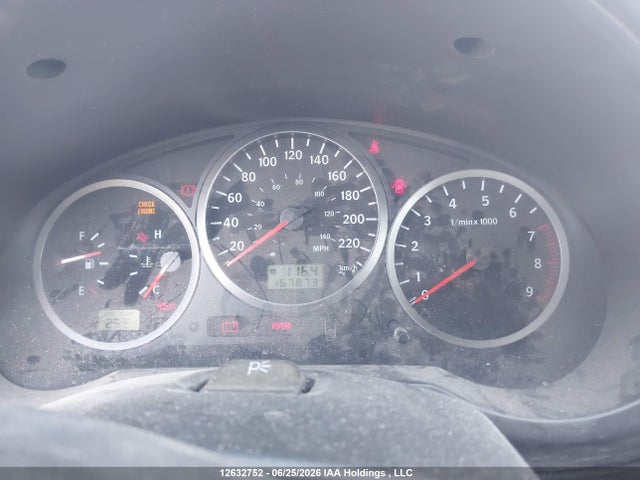 2005 Saab 9-2 Aero მანქანა იყიდება აუქციონზე, vin: JF4GG22655G055736, აუქციონის ნომერი: 12632752
