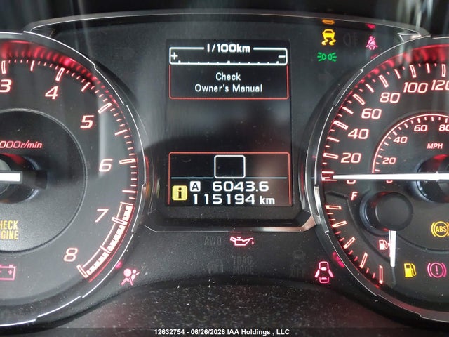 Subaru WRX 2016 JF1VA1G62G9800684 Image 15