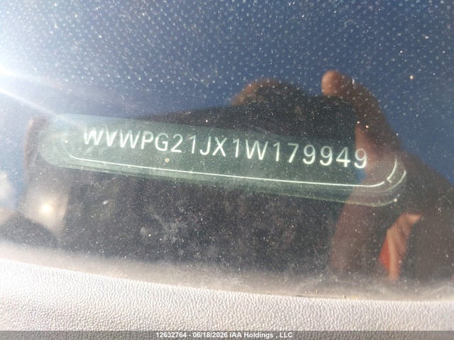 Продаж на аукціоні авто 2001 Volkswagen Gti Glx, vin: WVWPG21JX1W179949, номер лоту: 12632764