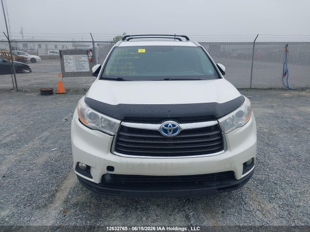 2015 Toyota Highlander Hybrid Xle მანქანა იყიდება აუქციონზე, vin: 5TDJCRFH4FS007391, აუქციონის ნომერი: 12632765